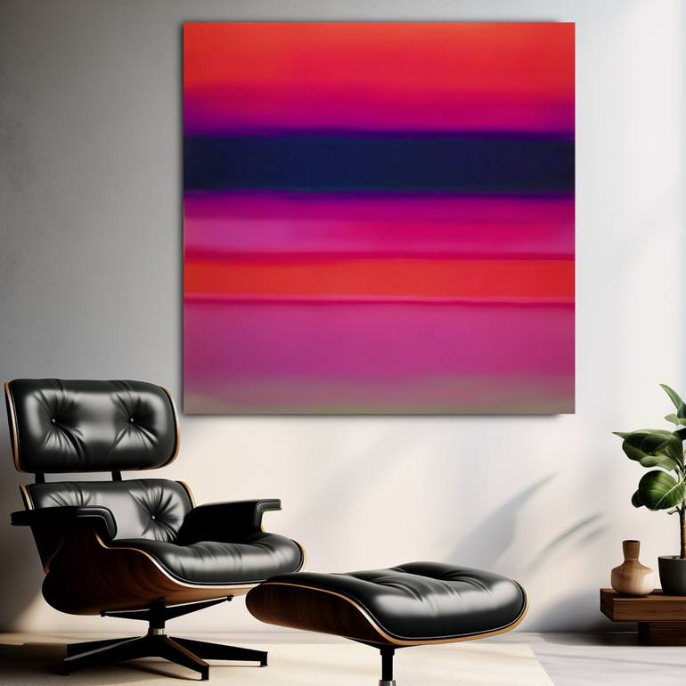 Original Abstract Expressionism Abstract Painting by Robert Erod