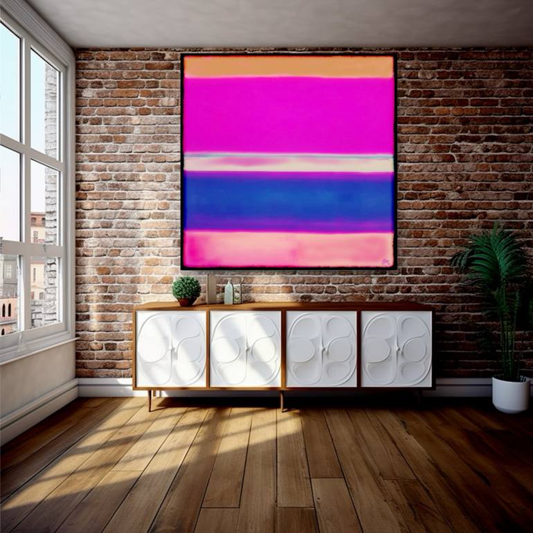 Original Abstract Expressionism Abstract Painting by Robert Erod