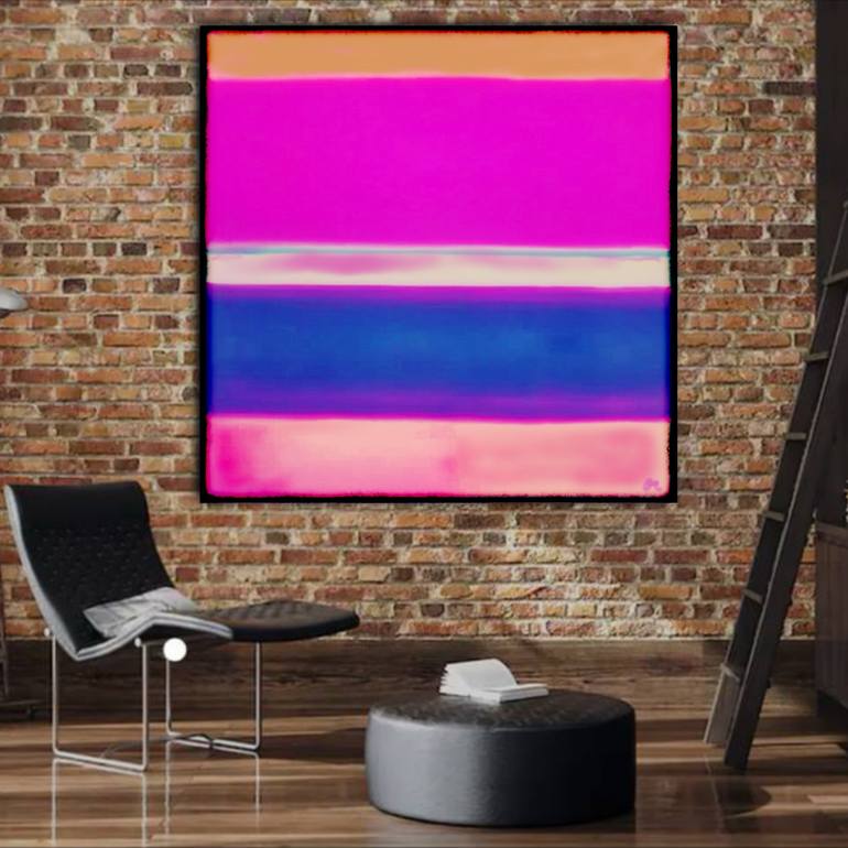 Original Abstract Expressionism Abstract Painting by Robert Erod