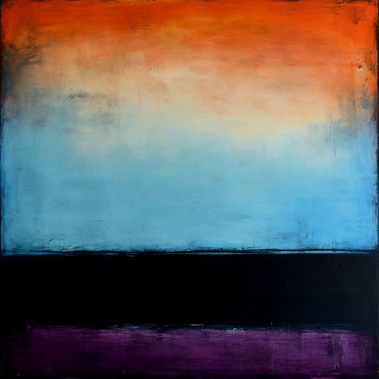 Original Abstract Expressionism Abstract Paintings by Robert Erod