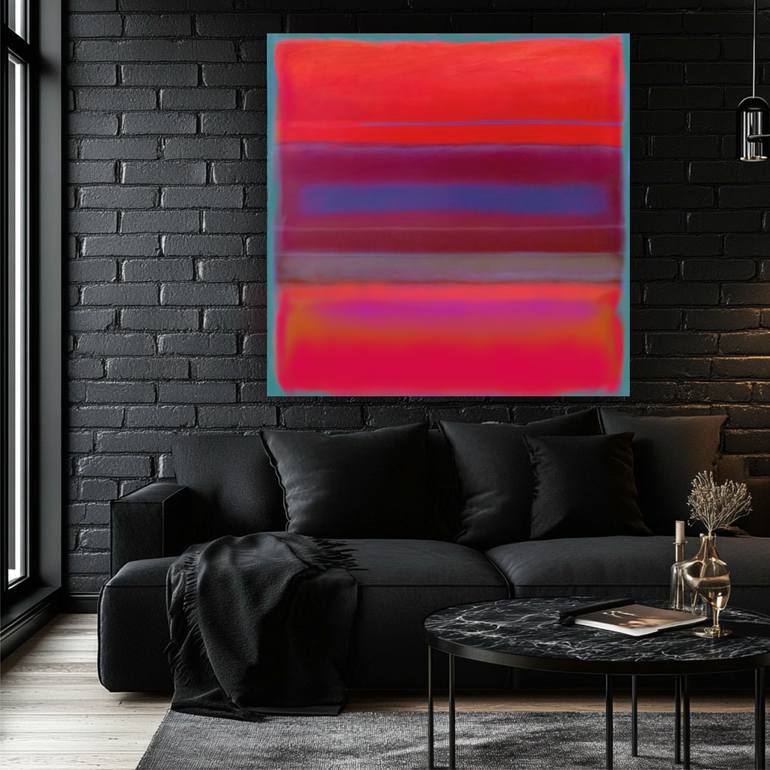 Original Abstract Expressionism Abstract Painting by Robert Erod