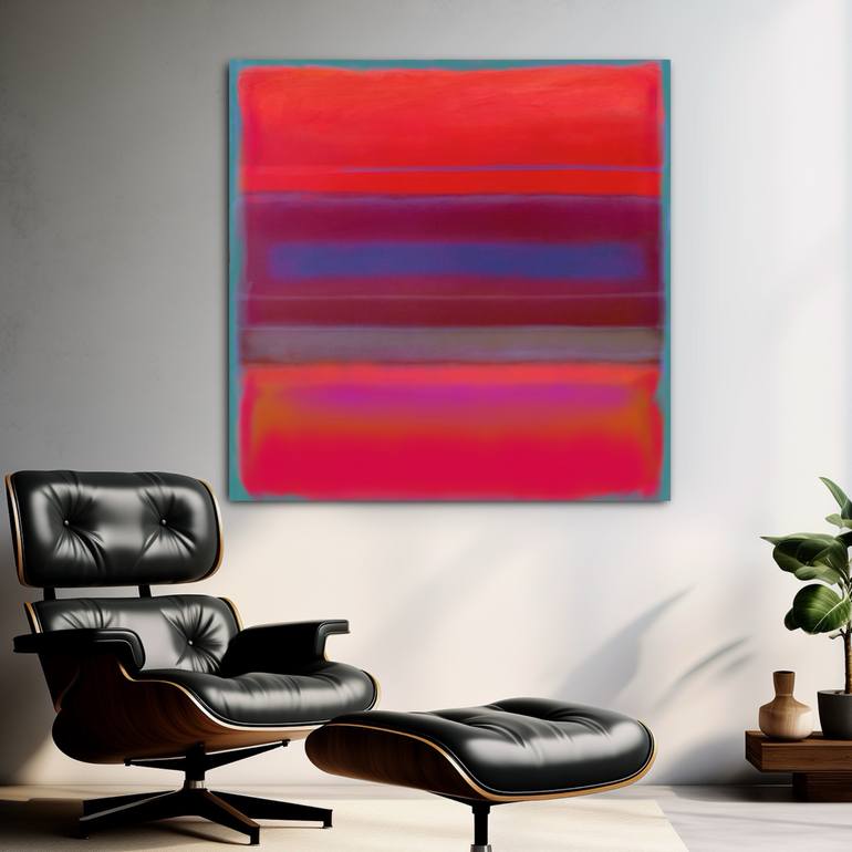 Original Abstract Expressionism Abstract Painting by Robert Erod