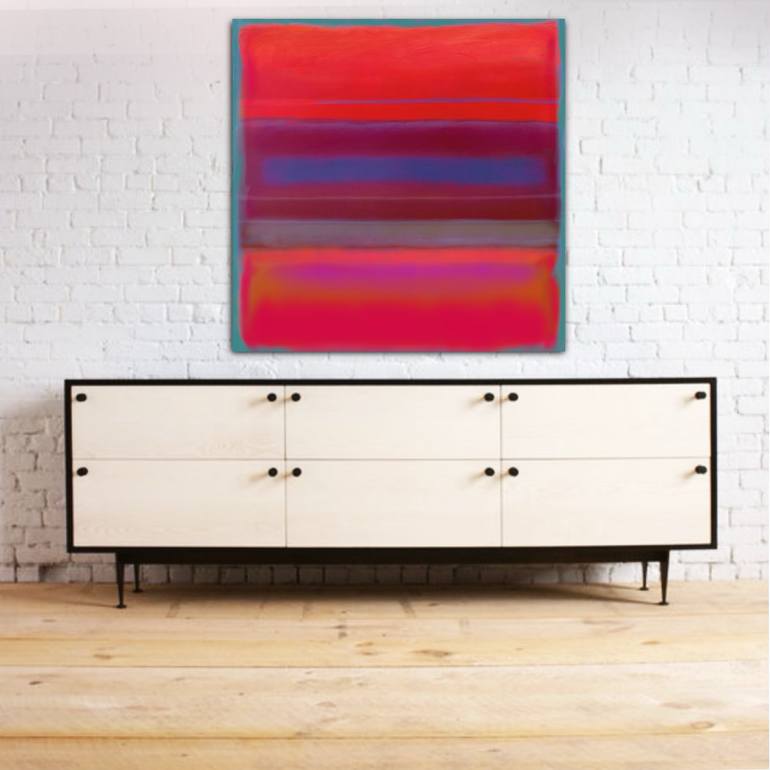Original Abstract Expressionism Abstract Painting by Robert Erod