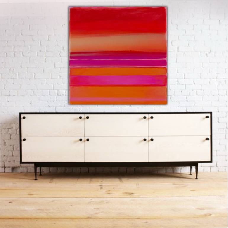 Original Abstract Expressionism Abstract Painting by Robert Erod