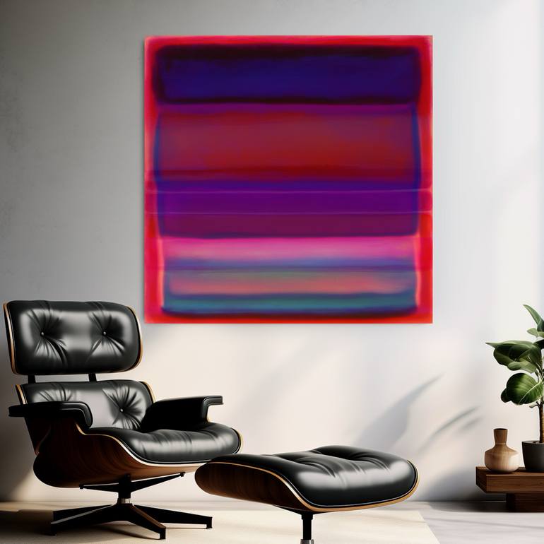 Original Abstract Expressionism Abstract Painting by Robert Erod
