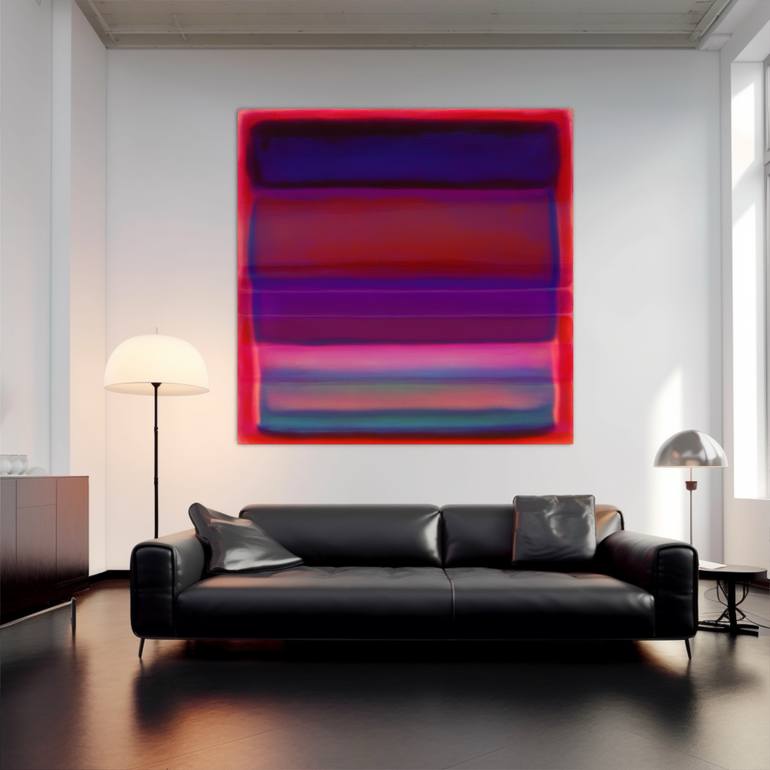 Original Abstract Expressionism Abstract Painting by Robert Erod