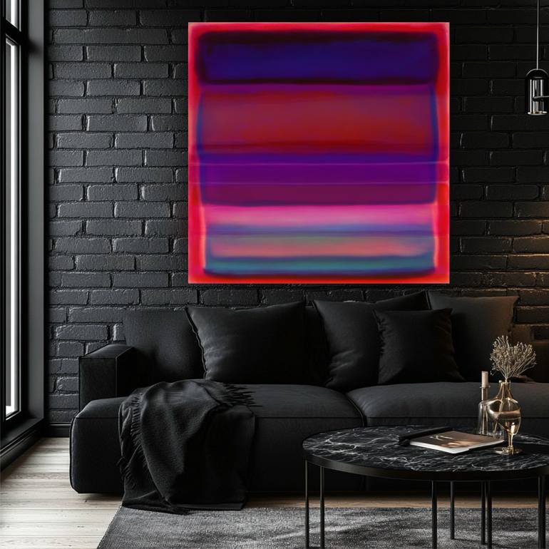 Original Abstract Expressionism Abstract Painting by Robert Erod