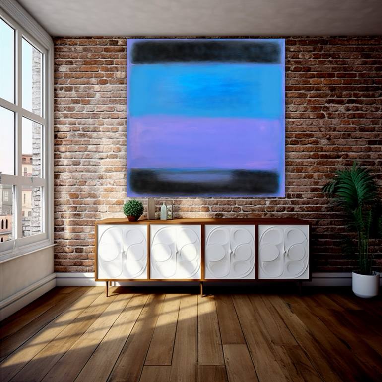 Original Abstract Expressionism Abstract Painting by Robert Erod