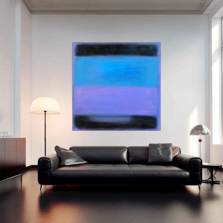 Original Abstract Expressionism Abstract Painting by Robert Erod