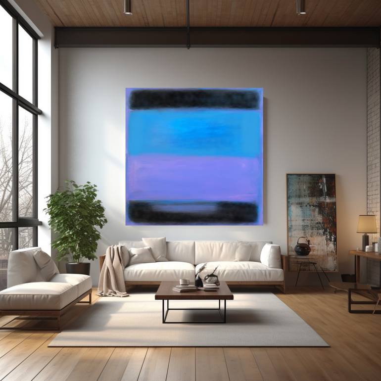 Original Abstract Expressionism Abstract Painting by Robert Erod
