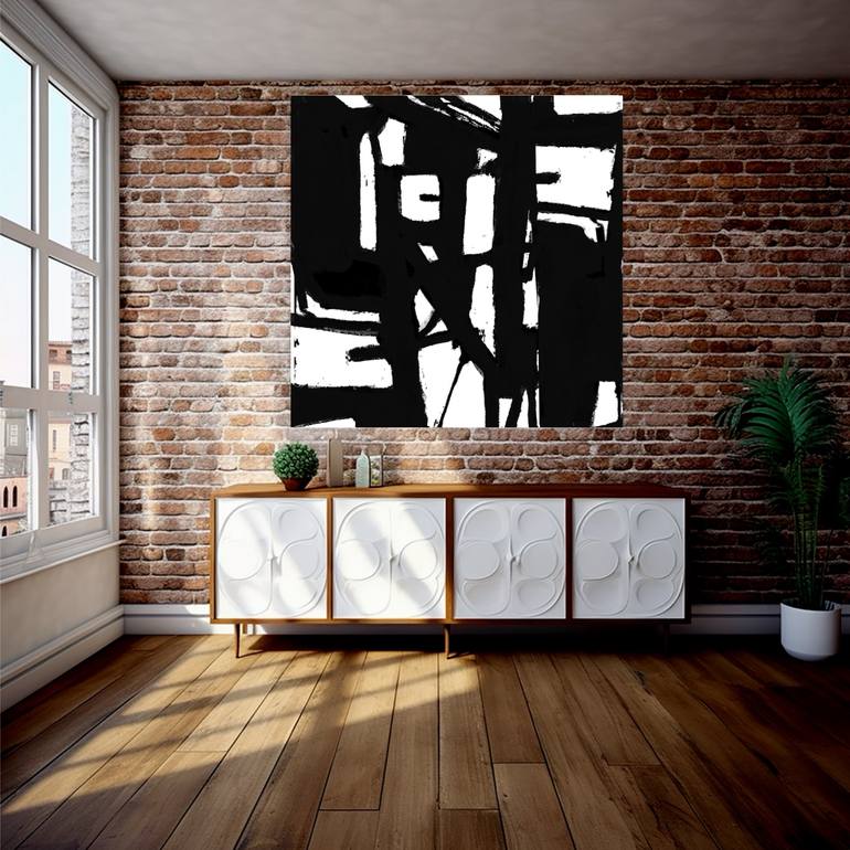 Original Abstract Expressionism Abstract Painting by Robert Erod