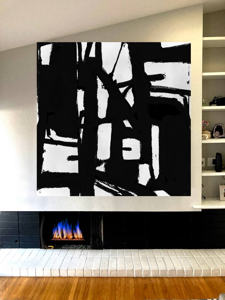 Original Abstract Expressionism Abstract Painting by Robert Erod