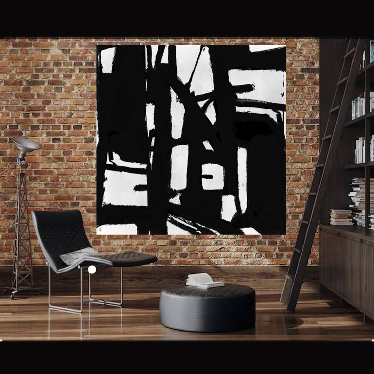 Original Abstract Expressionism Abstract Painting by Robert Erod