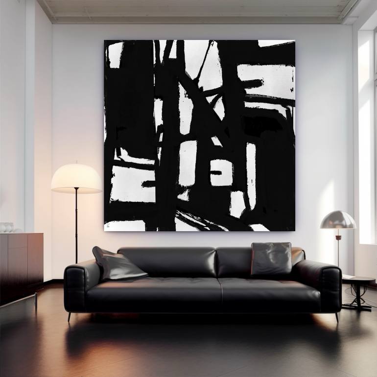 Original Abstract Expressionism Abstract Painting by Robert Erod