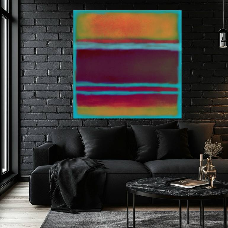 Original Abstract Expressionism Abstract Painting by Robert Erod