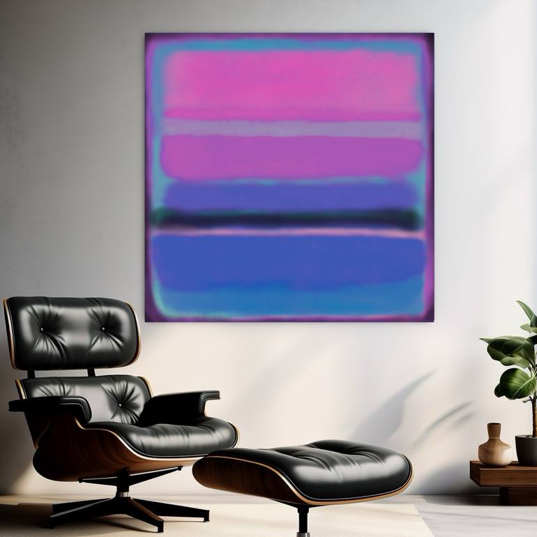 Original Abstract Expressionism Abstract Painting by Robert Erod