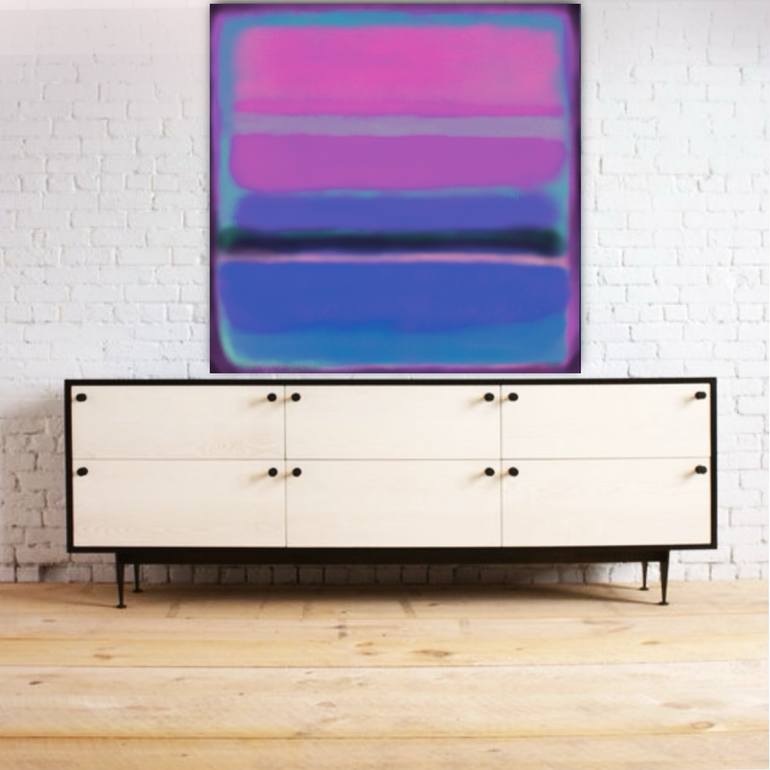 Original Abstract Expressionism Abstract Painting by Robert Erod