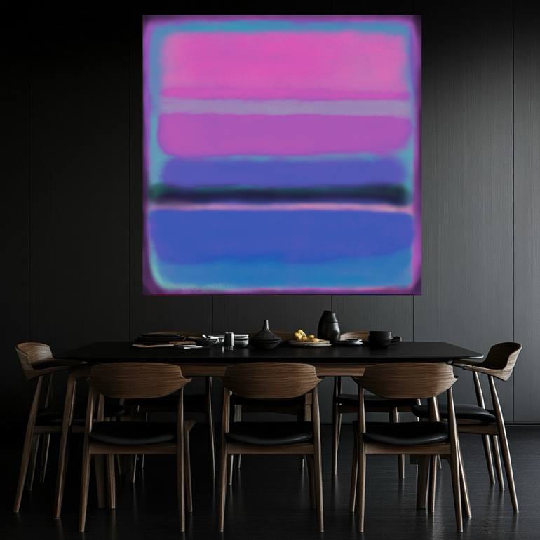 Original Abstract Expressionism Abstract Painting by Robert Erod