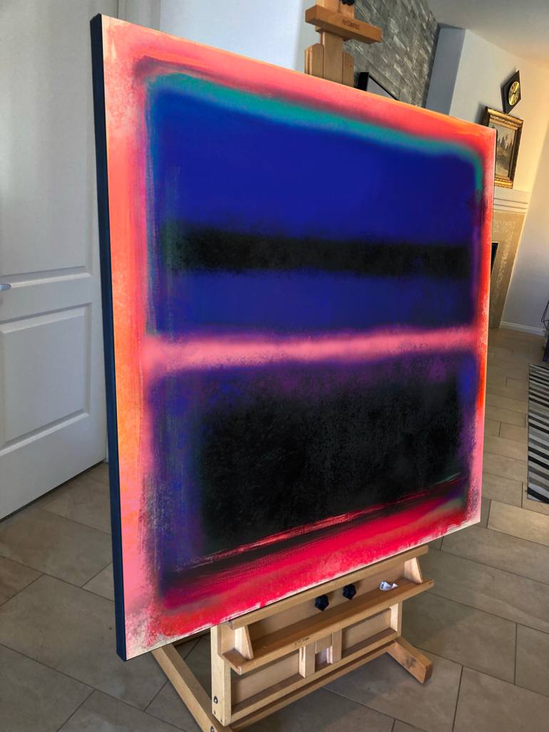 Original Abstract Expressionism Abstract Painting by Robert Erod