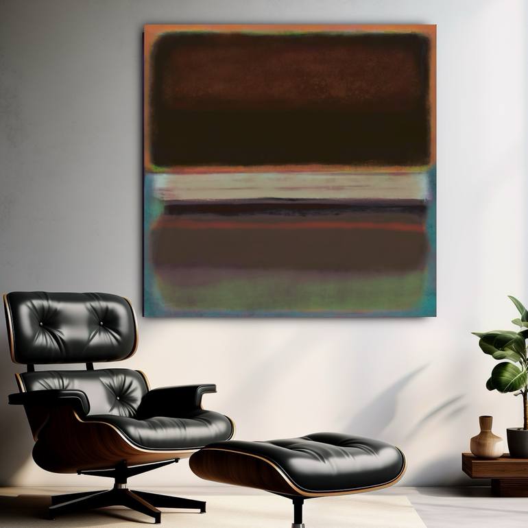Original Abstract Expressionism Abstract Painting by Robert Erod