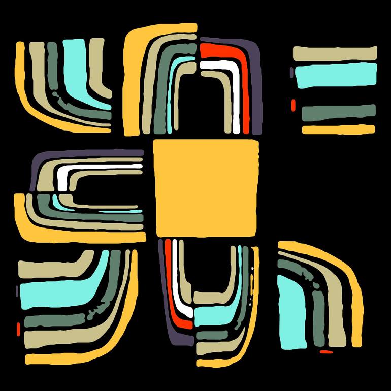Original Modern Abstract Paintings by Robert Erod