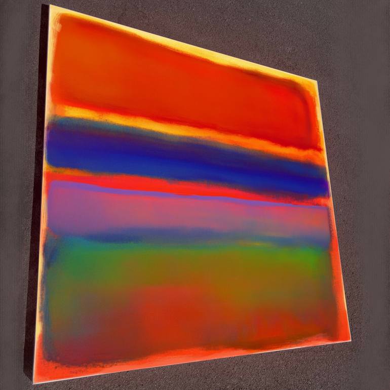 Original Abstract Expressionism Abstract Painting by Robert Erod