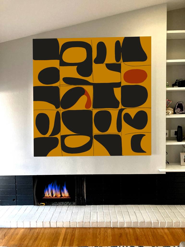 Original Modern Abstract Painting by Robert Erod