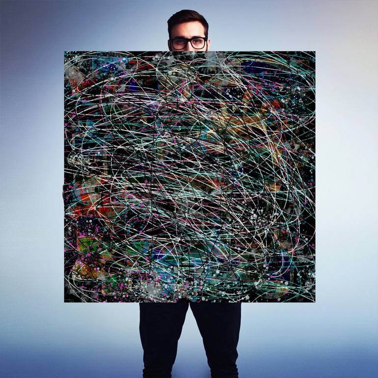 Original Abstract Expressionism Abstract Paintings by Robert Erod