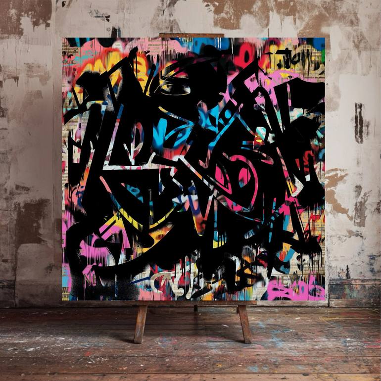 Original Abstract Expressionism Abstract Digital by Robert Erod