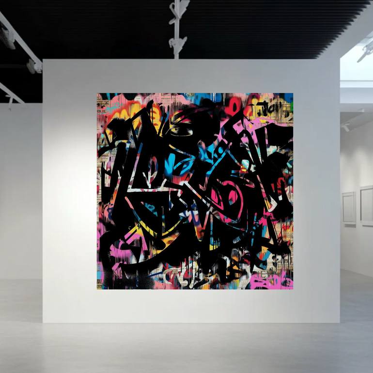 Original Abstract Expressionism Abstract Digital by Robert Erod