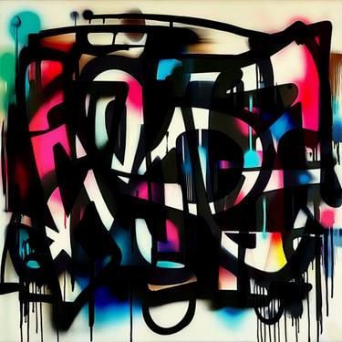 Original Abstract Expressionism Abstract Digital by Robert Erod