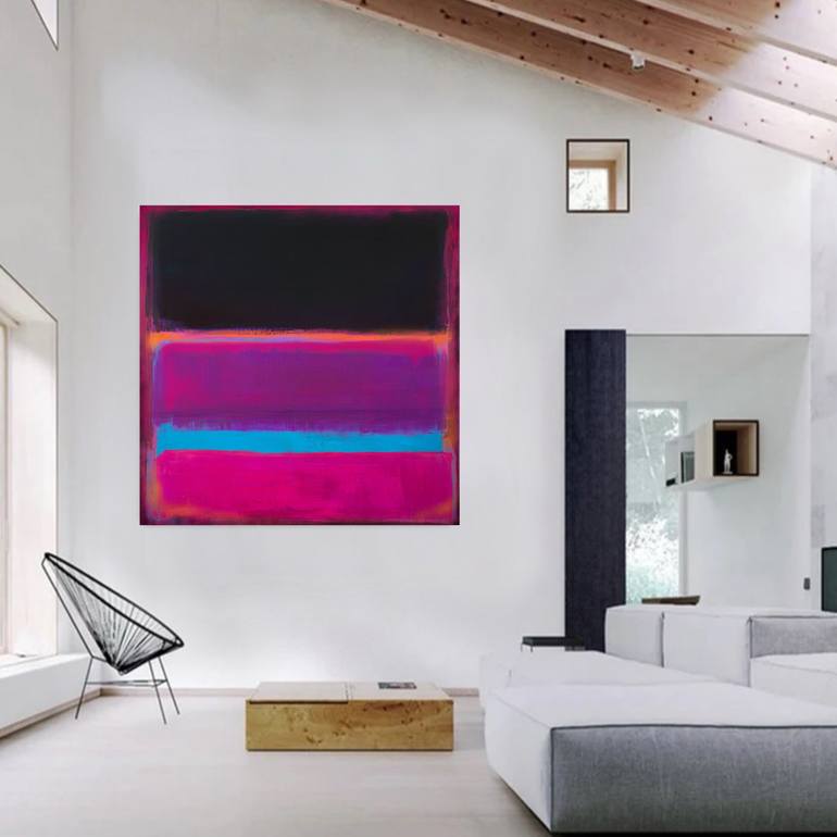 Original Abstract Expressionism Abstract Painting by Robert Erod