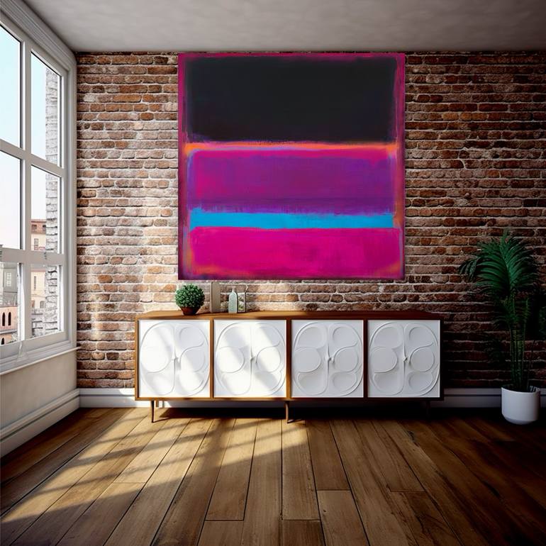 Original Abstract Expressionism Abstract Painting by Robert Erod