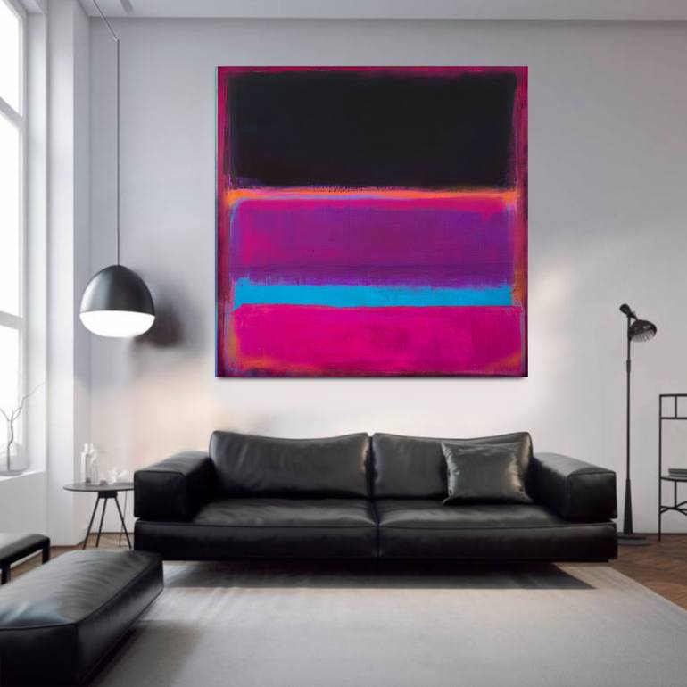 Original Abstract Expressionism Abstract Painting by Robert Erod
