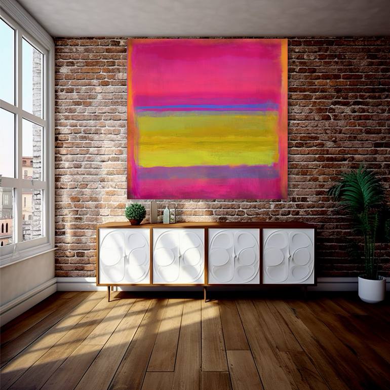 Original Abstract Expressionism Abstract Painting by Robert Erod
