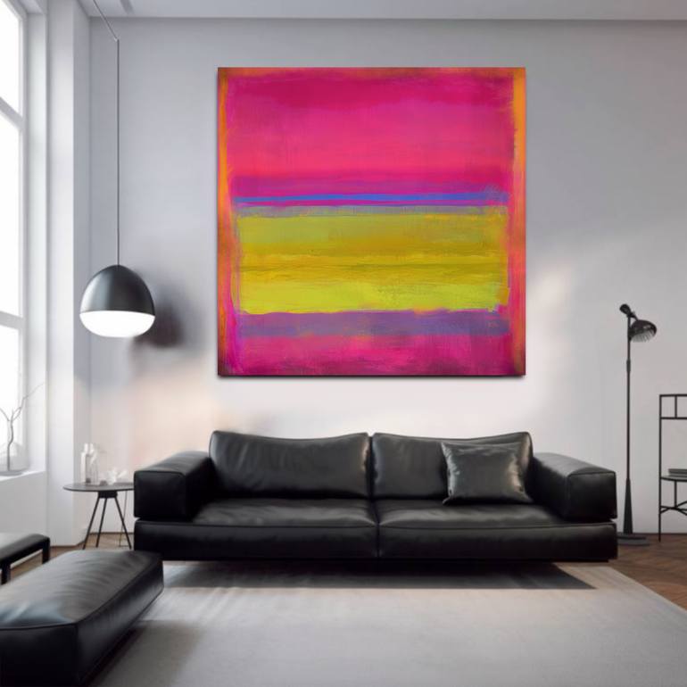 Original Abstract Expressionism Abstract Painting by Robert Erod
