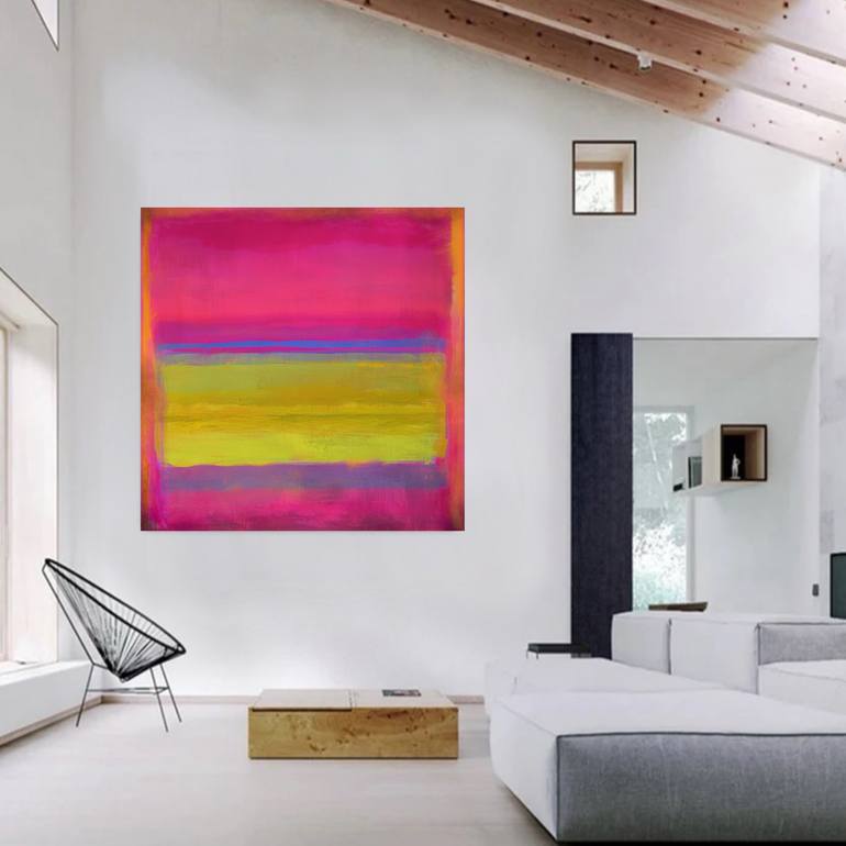 Original Abstract Expressionism Abstract Painting by Robert Erod