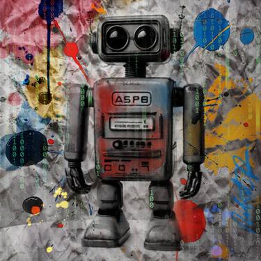 Original Contemporary Abstract Digital by Robert Erod