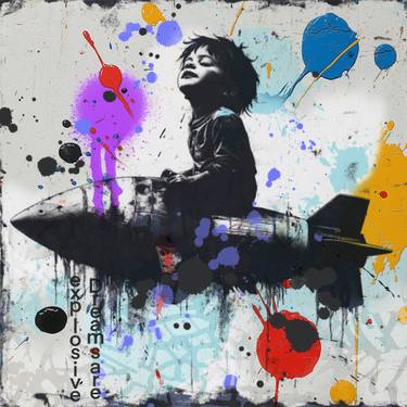 Original Contemporary Children Digital by Robert Erod