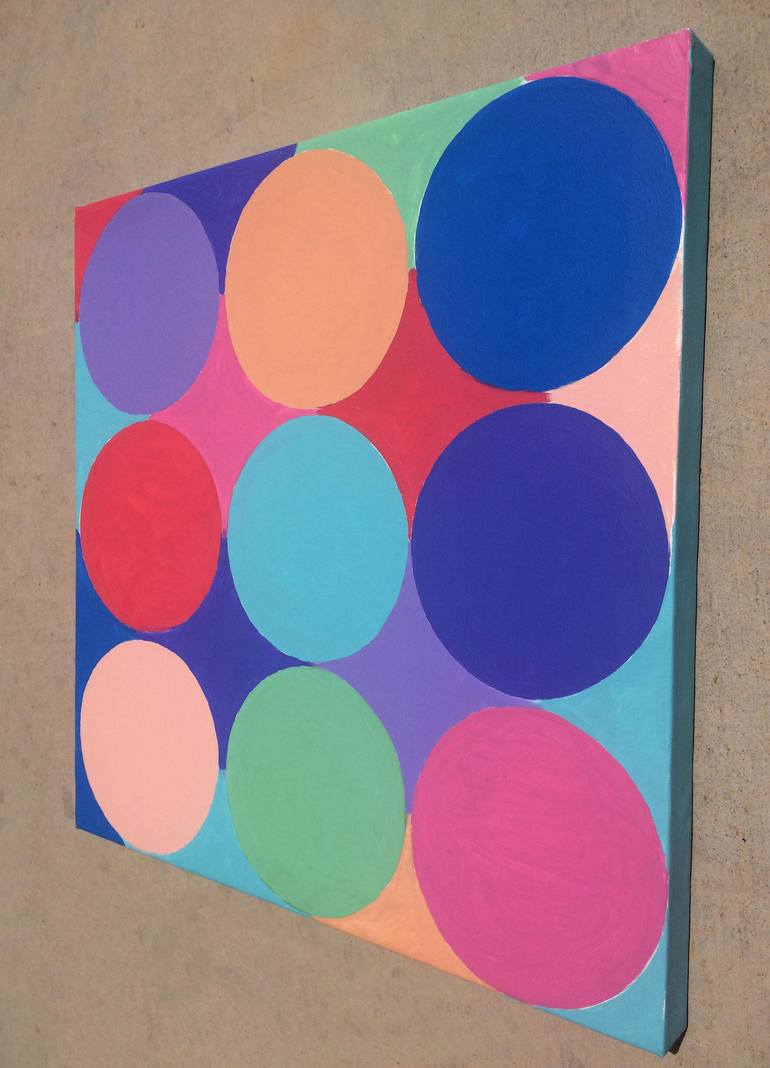 Original Pop Art Abstract Painting by Robert Erod