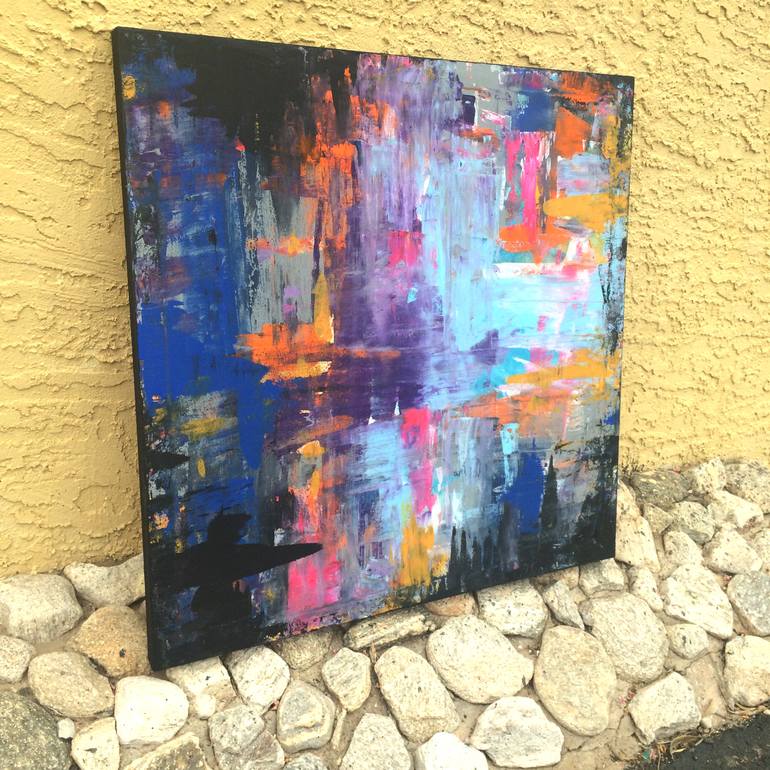 Original Expressionism Abstract Painting by Robert Erod