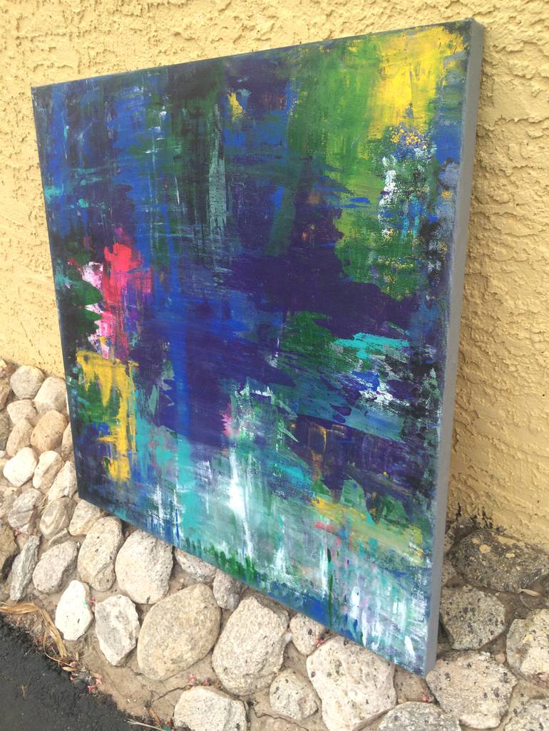 Original Expressionism Abstract Painting by Robert Erod