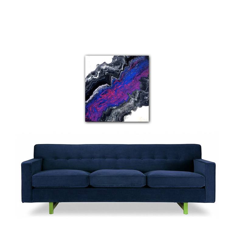 Original Fine Art Abstract Painting by Robert Erod