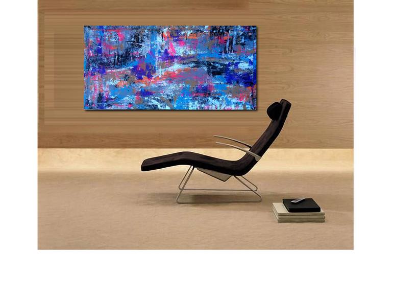 Original Abstract Expressionism Abstract Painting by Robert Erod