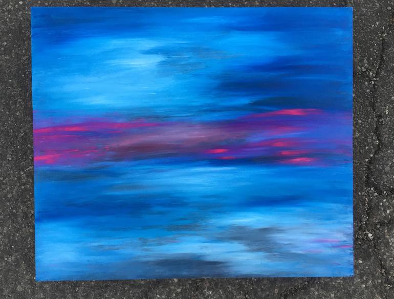 Original Fine Art Abstract Painting by Robert Erod