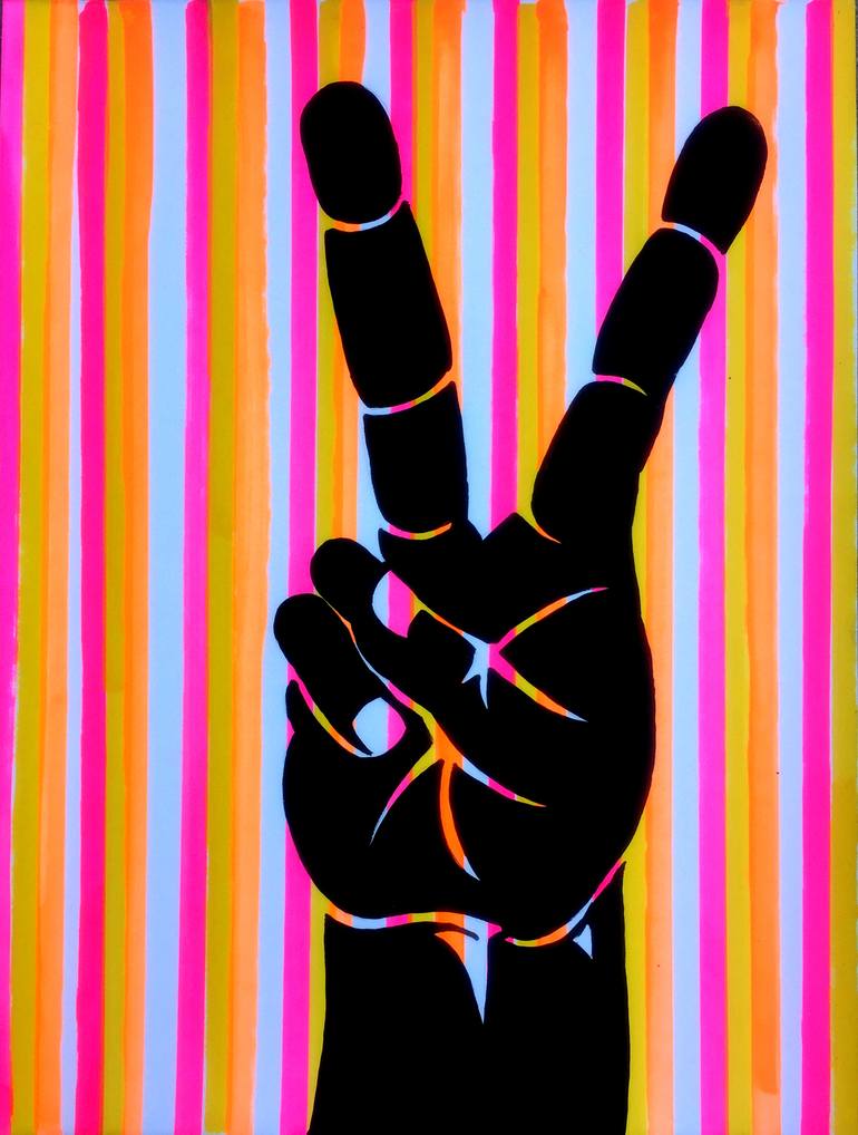 Original Abstract People Paintings by Robert Erod