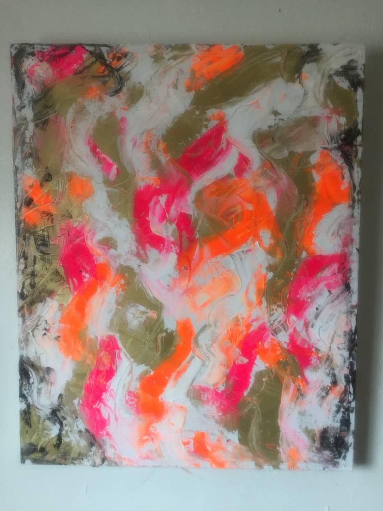 Original Expressionism Abstract Painting by Robert Erod