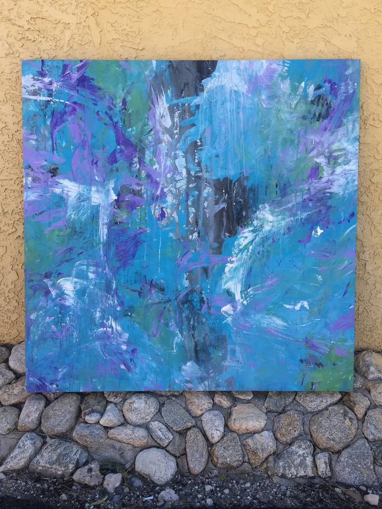 Original Abstract Expressionism Abstract Painting by Robert Erod