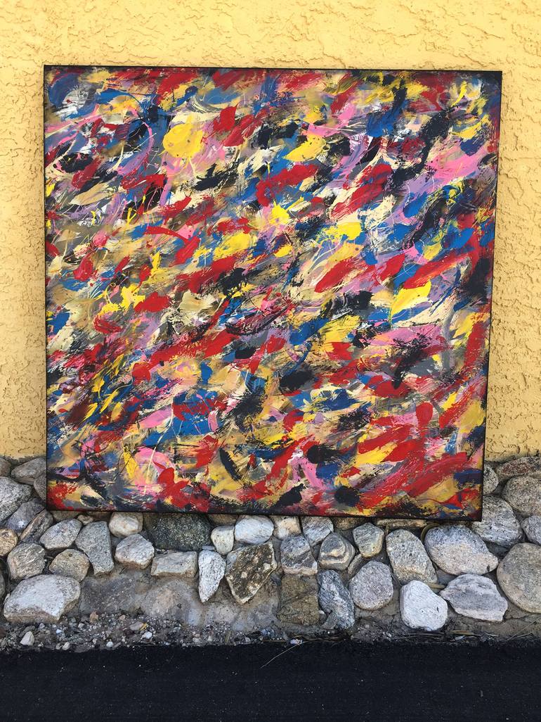 Original Abstract Painting by Robert Erod