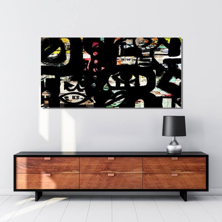 Original Abstract Painting by Robert Erod